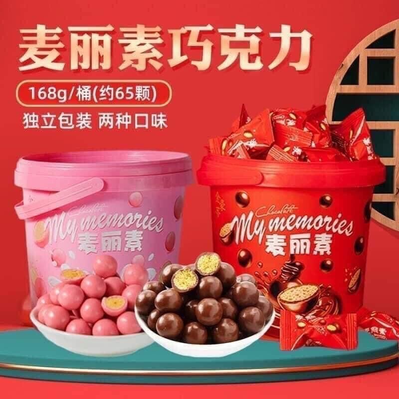 Socola xô Bubble siêu hot tiktok hộp 168gr