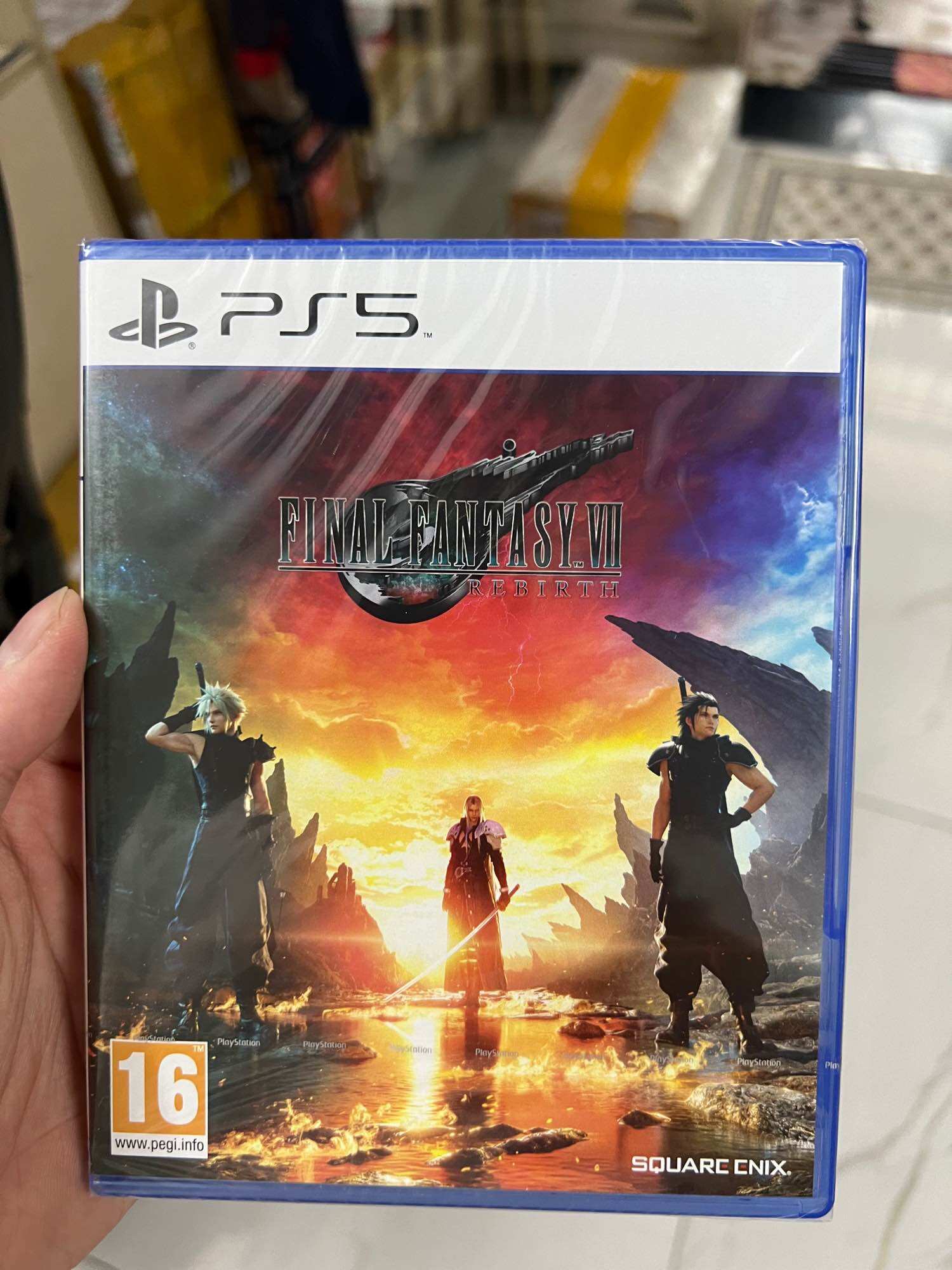 Đĩa chơi game PS5: Final Fantasy VII Rebirth