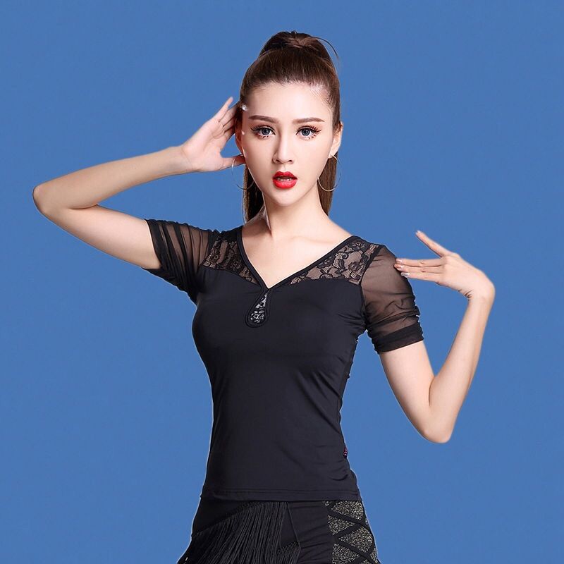 Áo thun pha zen hoa trang phục dành cho khiêu vũ