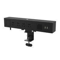 lengon | Ổ Cắm Đa Năng Gắn Kẹp Không Trầy Xước với USB và Sạc Không Dây