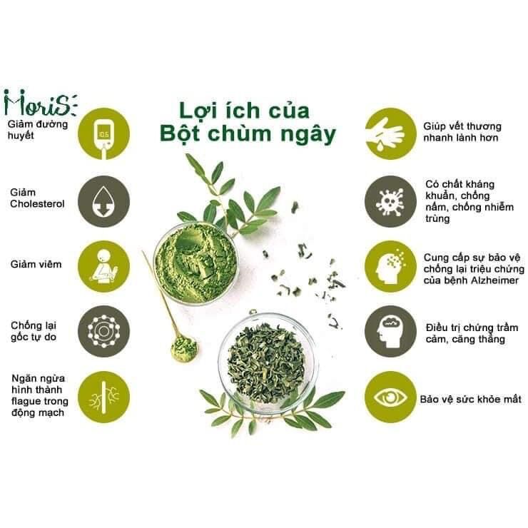 Bột chùm ngây Moris nguyên gói 100g