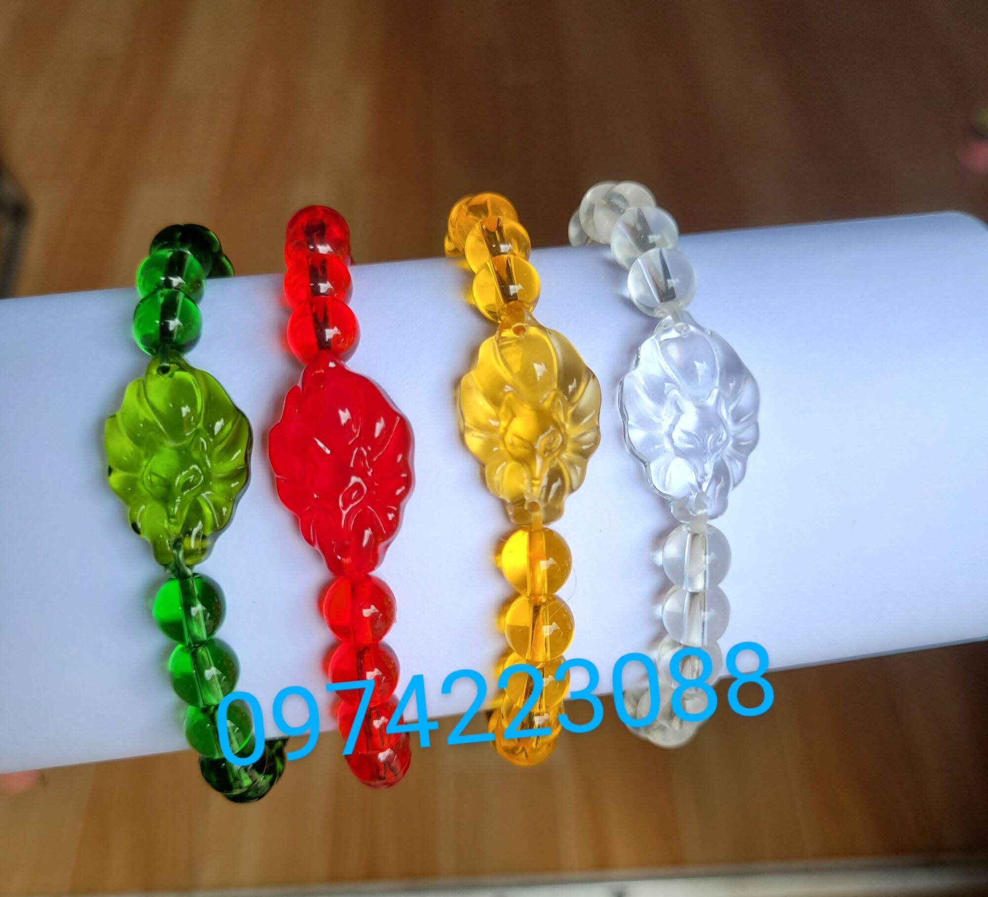 Vòng tay hồ ly chín đuôi đá 8 li