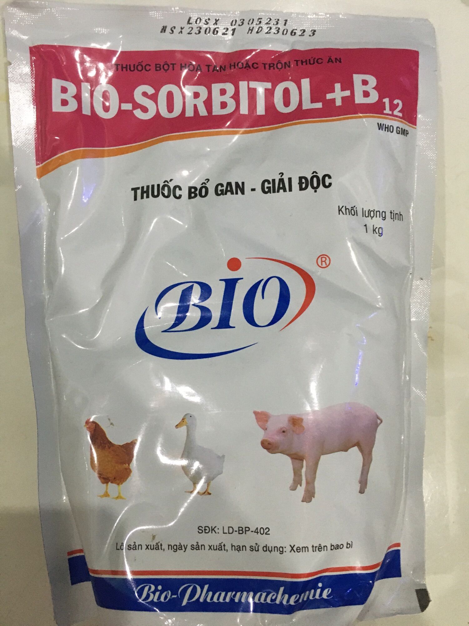 Bổ gan, giải độc gan gói 1kg.