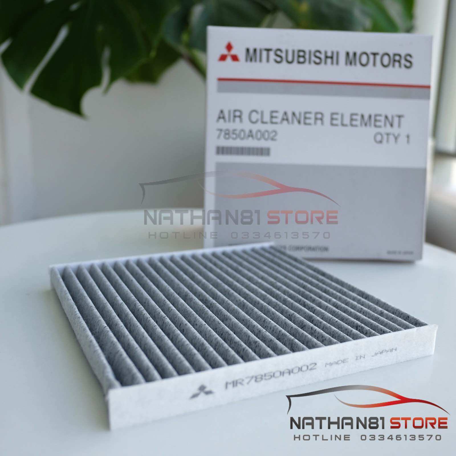 3 Lọc bảo dưỡng thay thế Mitsubishi Xpander. Lọc gió động cơ, Lọc gió điều hoà, Lọc nhớt