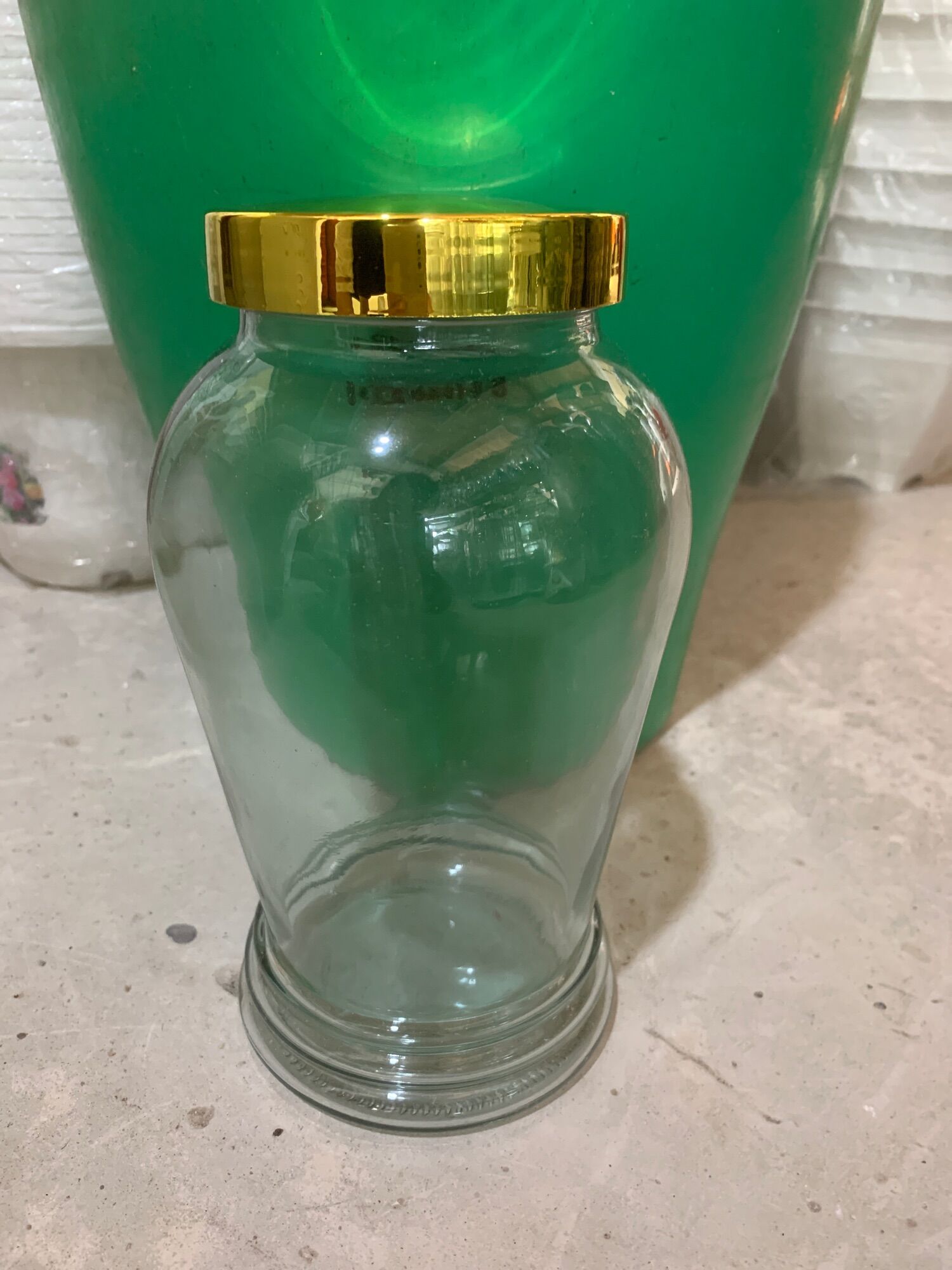 Sâm thuỷ tinh 1,5L ngâm rượu cao cấp