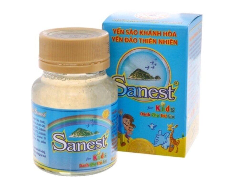 Combo 10 hu Nước yến sào khánh hoà sanest kids 70ml
