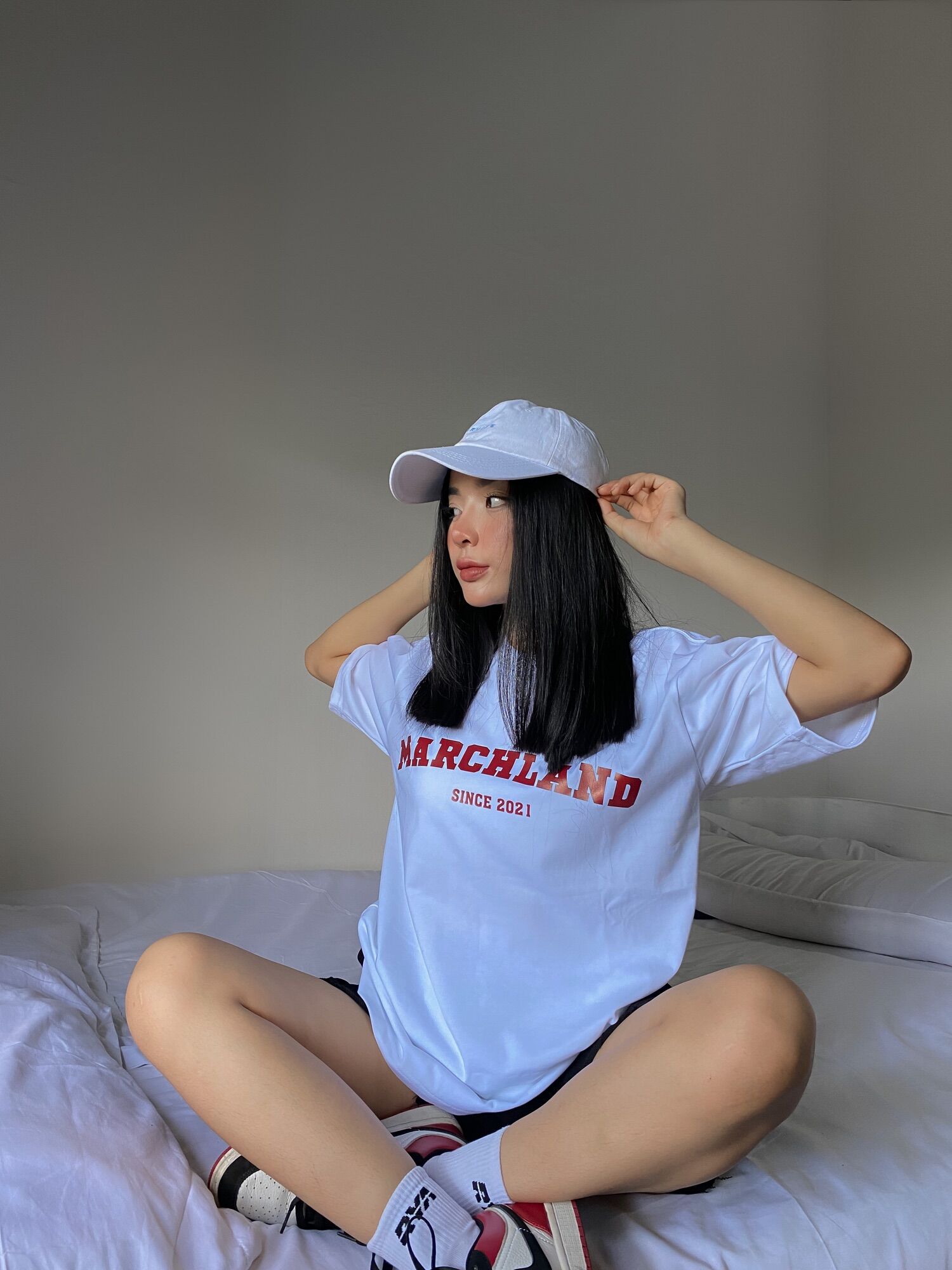 BASIC LOGO RED TSHIRT
