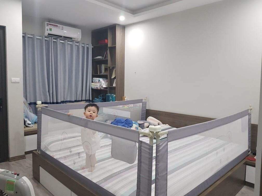 Thanh chắn giường sellding đủ kích cỡ 1m4/m5/m6/m8/2m/2m2