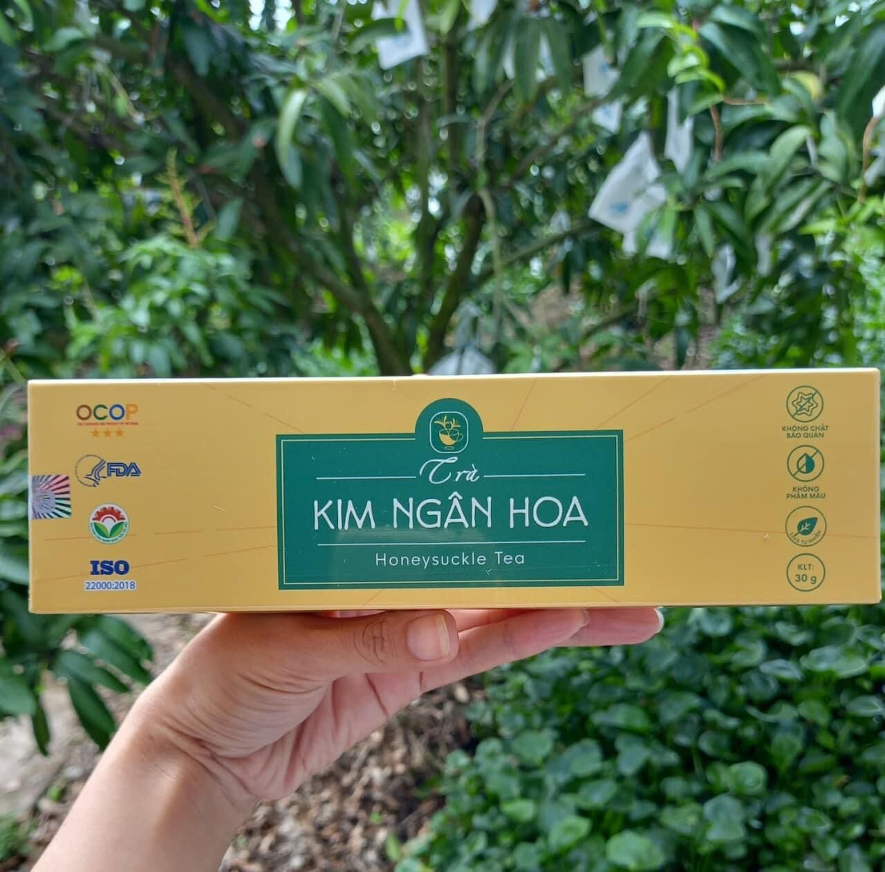 Trà kim ngân hoa chai 30g
