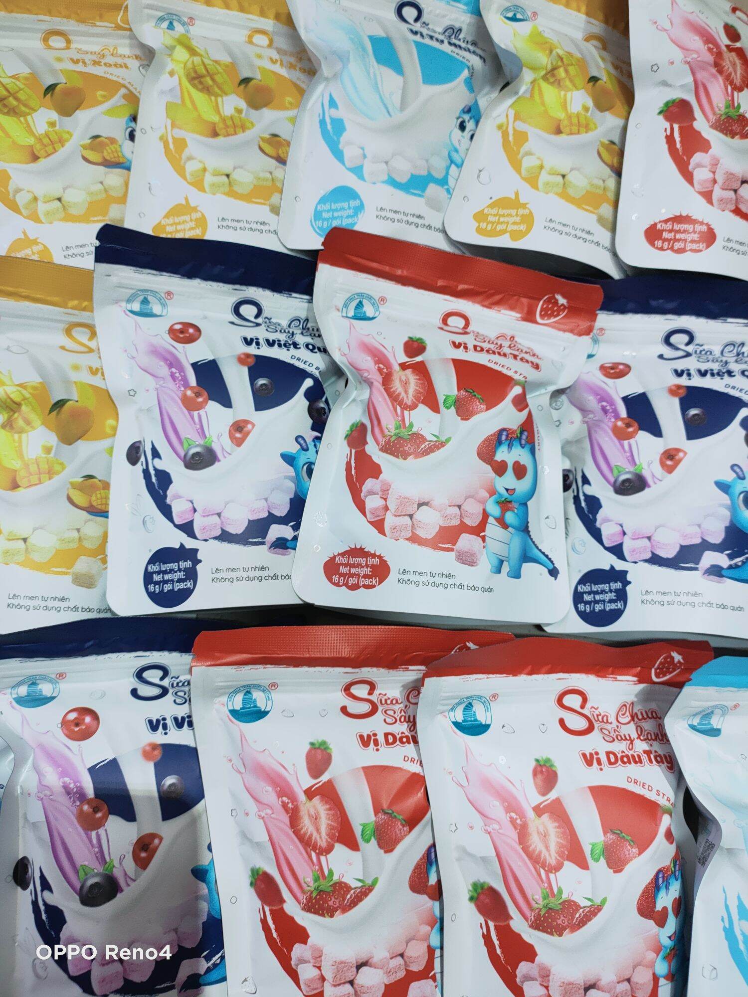Sữa chua sấy lạnh Hạ Long 16g