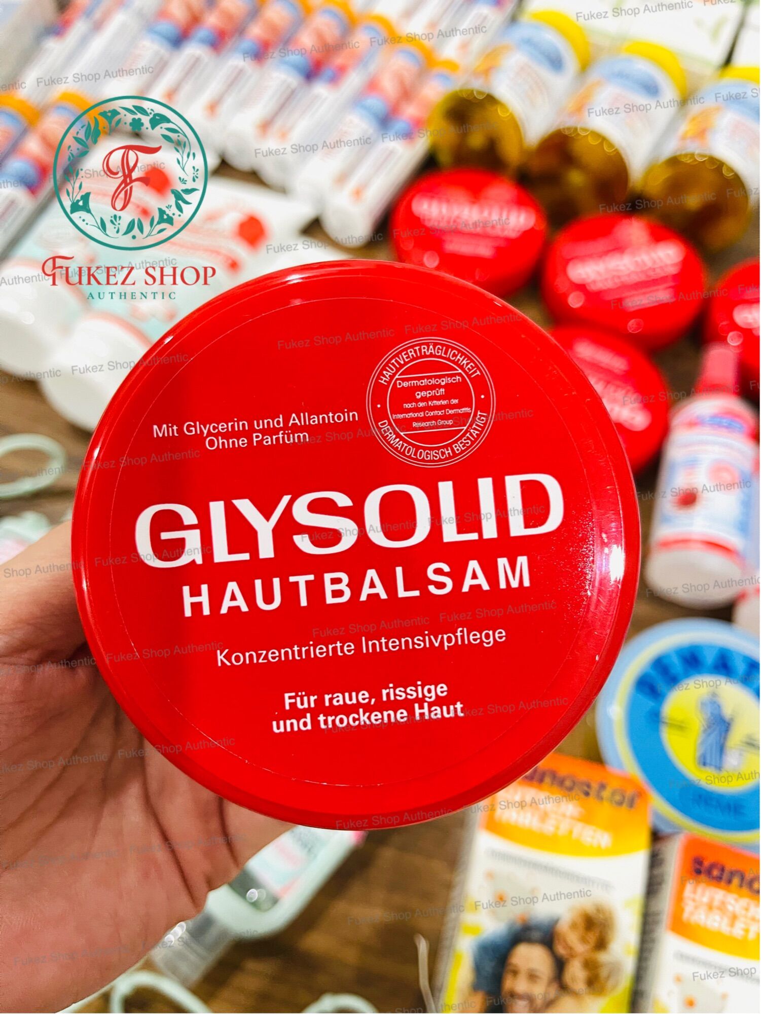 Kem cấp ẩm da khô Glysolid 100ML - Nội địa Đức