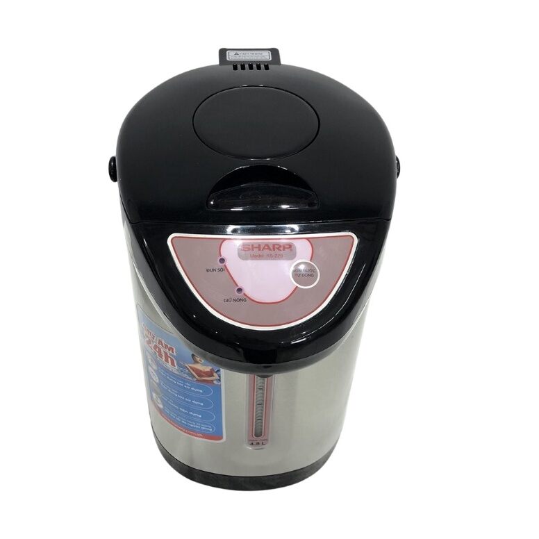 BÌNH THỦY ĐIỆN PHÍCH ĐIỆN SHARP 4.8 LÍT MẪU MỚI
