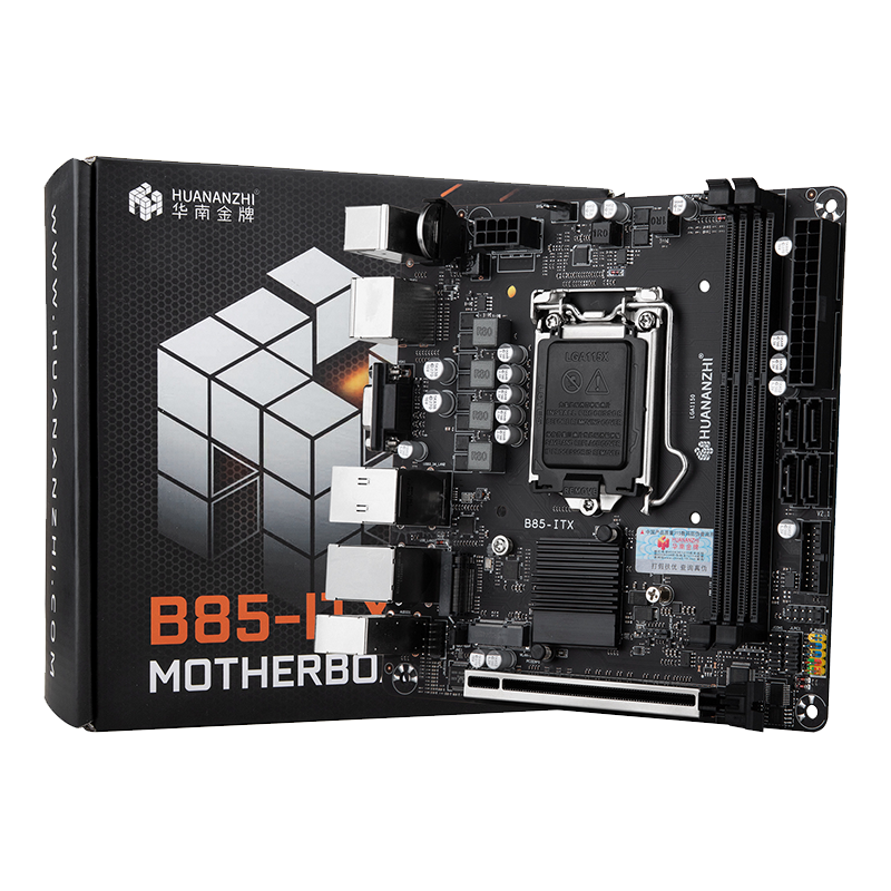 HUANANZHI | Bo Mạch Chủ HUANANZHI B85-ITX Dòng LGA1150 Hỗ Trợ DDR3 Dual-Channel 1333/1600 MHz 16G M.2 NVME Dành Cho Máy Tính Để Bàn Chơi Game & Văn Phòng Giá 2,733,000 Đồng*Miễn phí vận chuyển