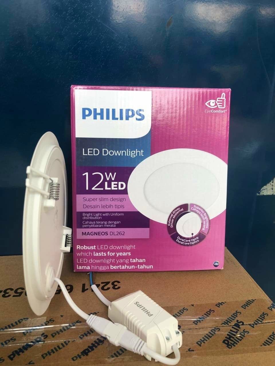 Đèn âm Trần Philips Siêu Mỏng DL262 12w D150