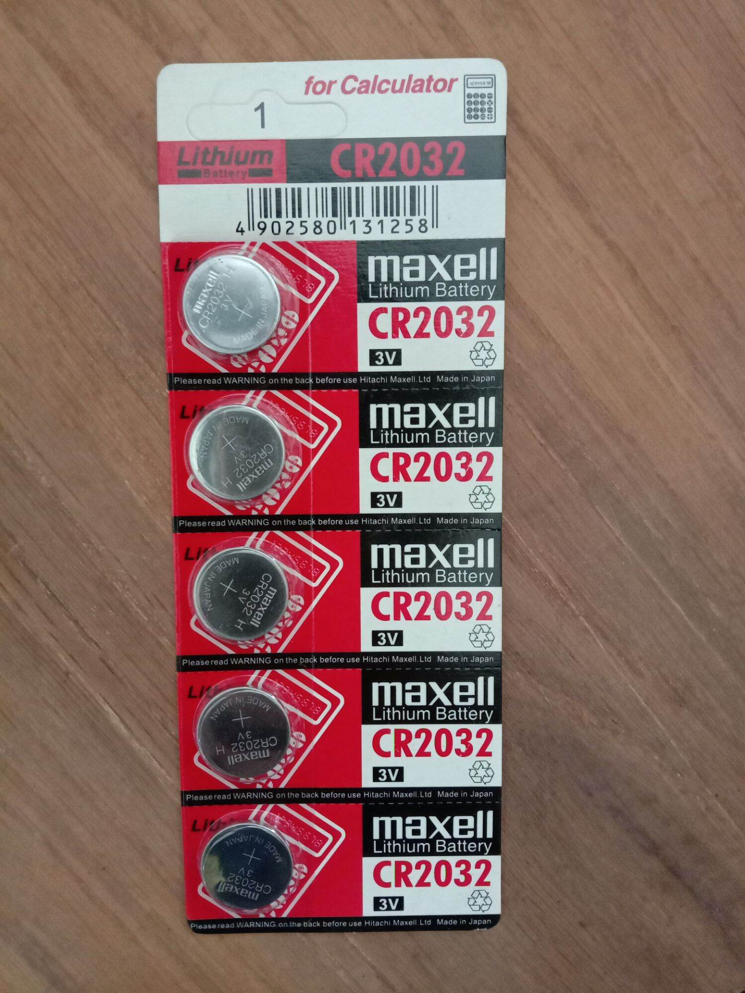 1 viên pin lithium CR2032/ CR2025