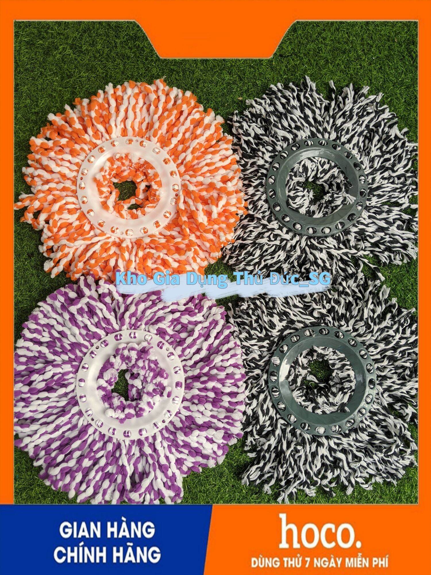 Bông lau nhà cotong siêu hút nước - lau siêu sạch - sợi chỉ