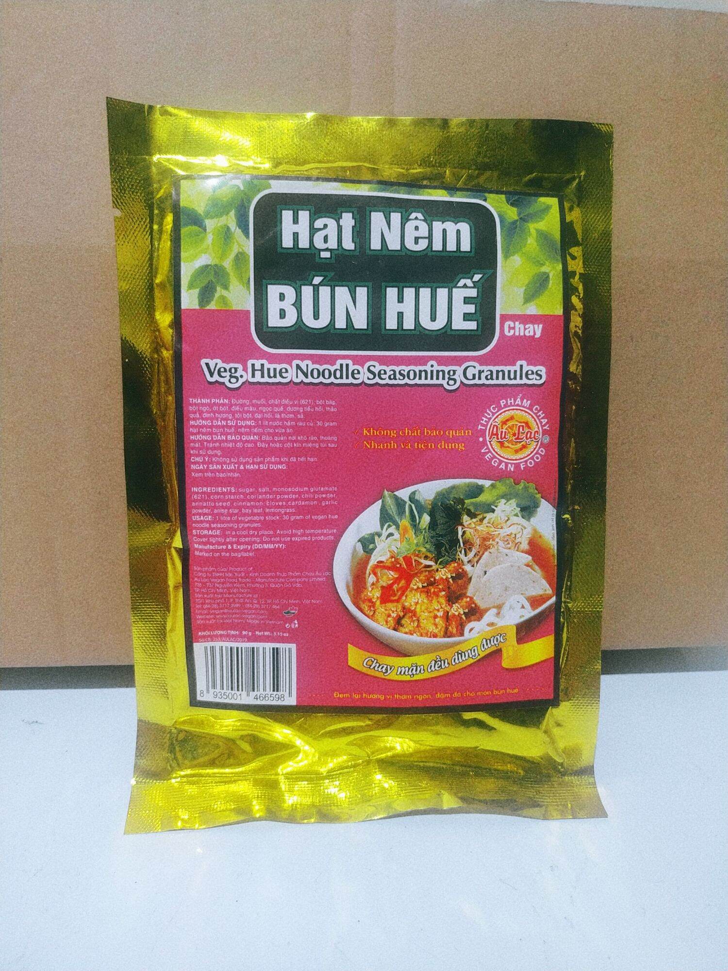 Hạt Nêm Bún Huế Chay Âu Lạc 90g