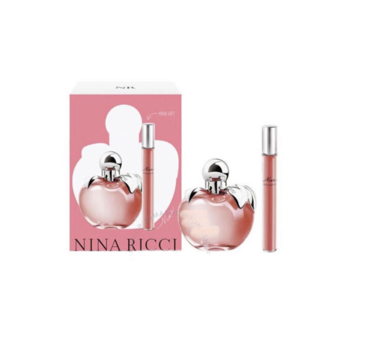 Nước hoa nữ Nina ricci táo hồng 80ml tặng chai nhỏ 10ml