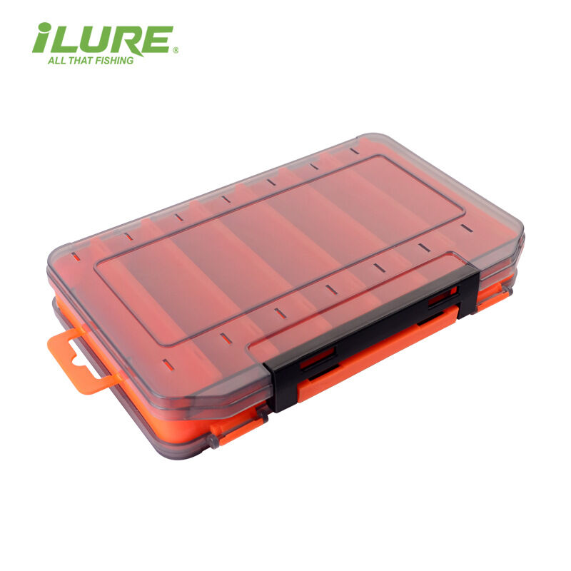 Hộp mồi câu lure hộp đồ câu cá hai mặt hộp mồi giả hộp phụ kiện hộp đựng đồ câu cá lure nước ngọt dụng cụ câu cá