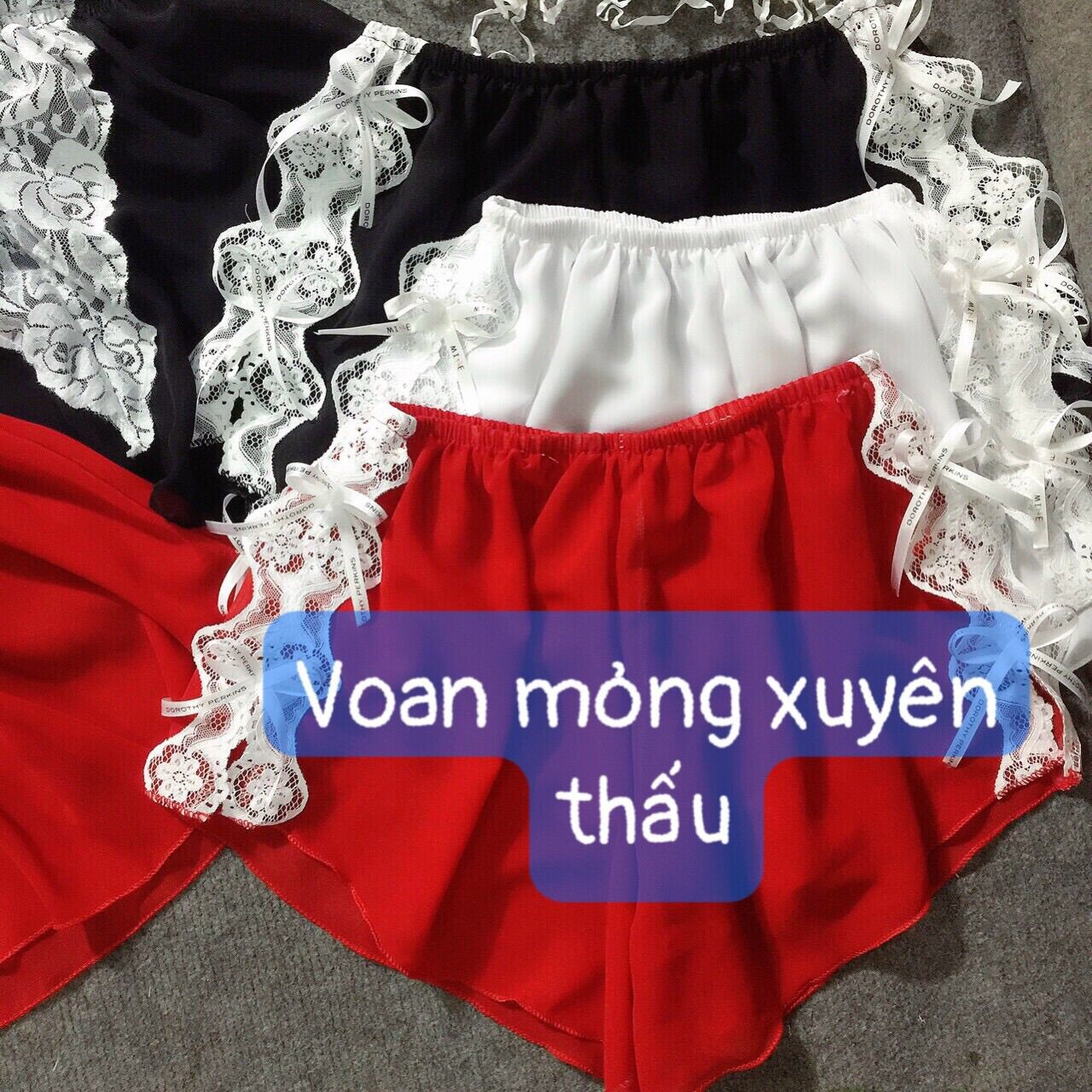 Đồ Ngủ Sexy - Bộ Ngủ Voan Lụa Mỏng Có Mút Form 40-55kg