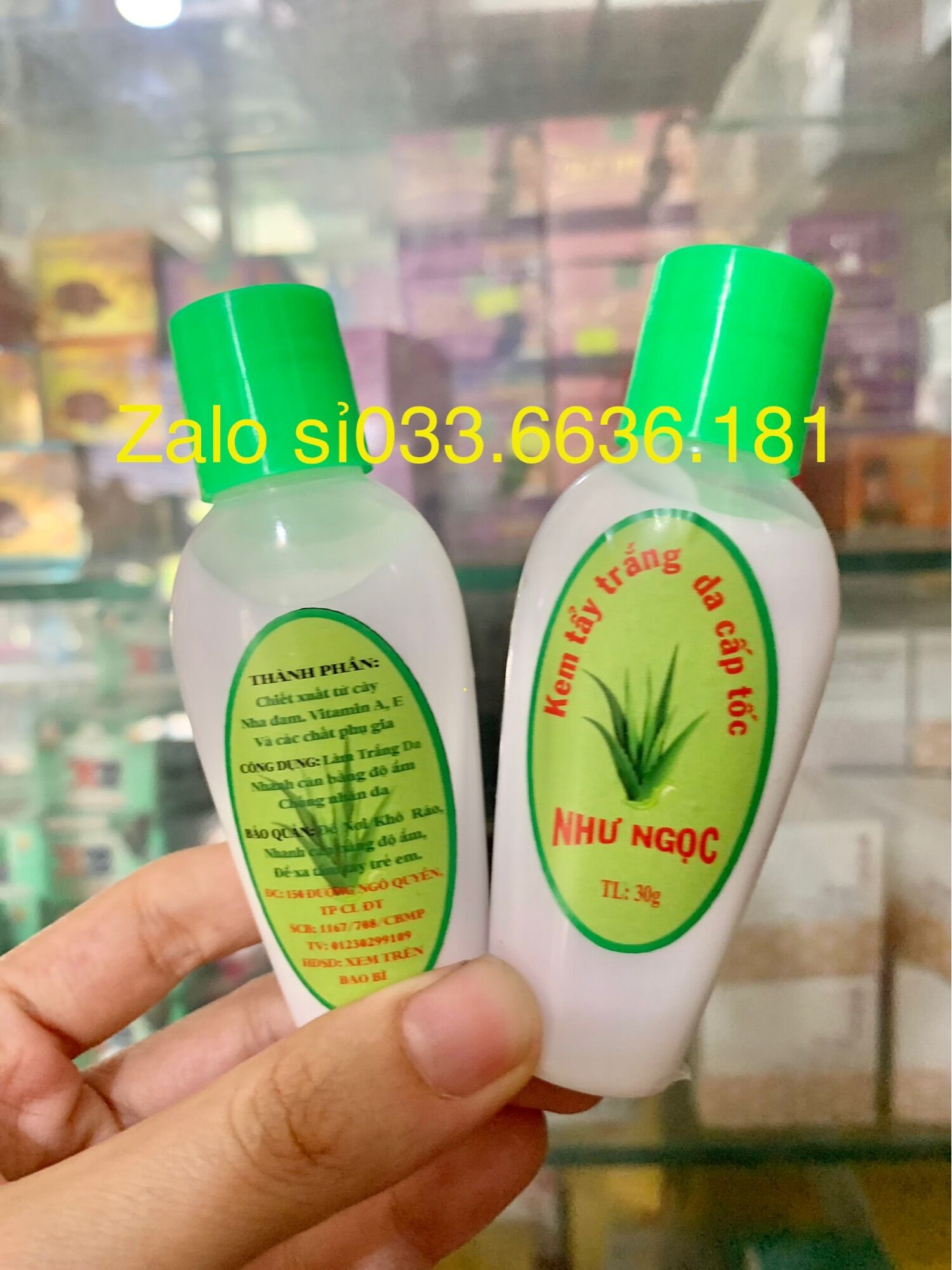 Kem tẩy trắng Như Ngọc