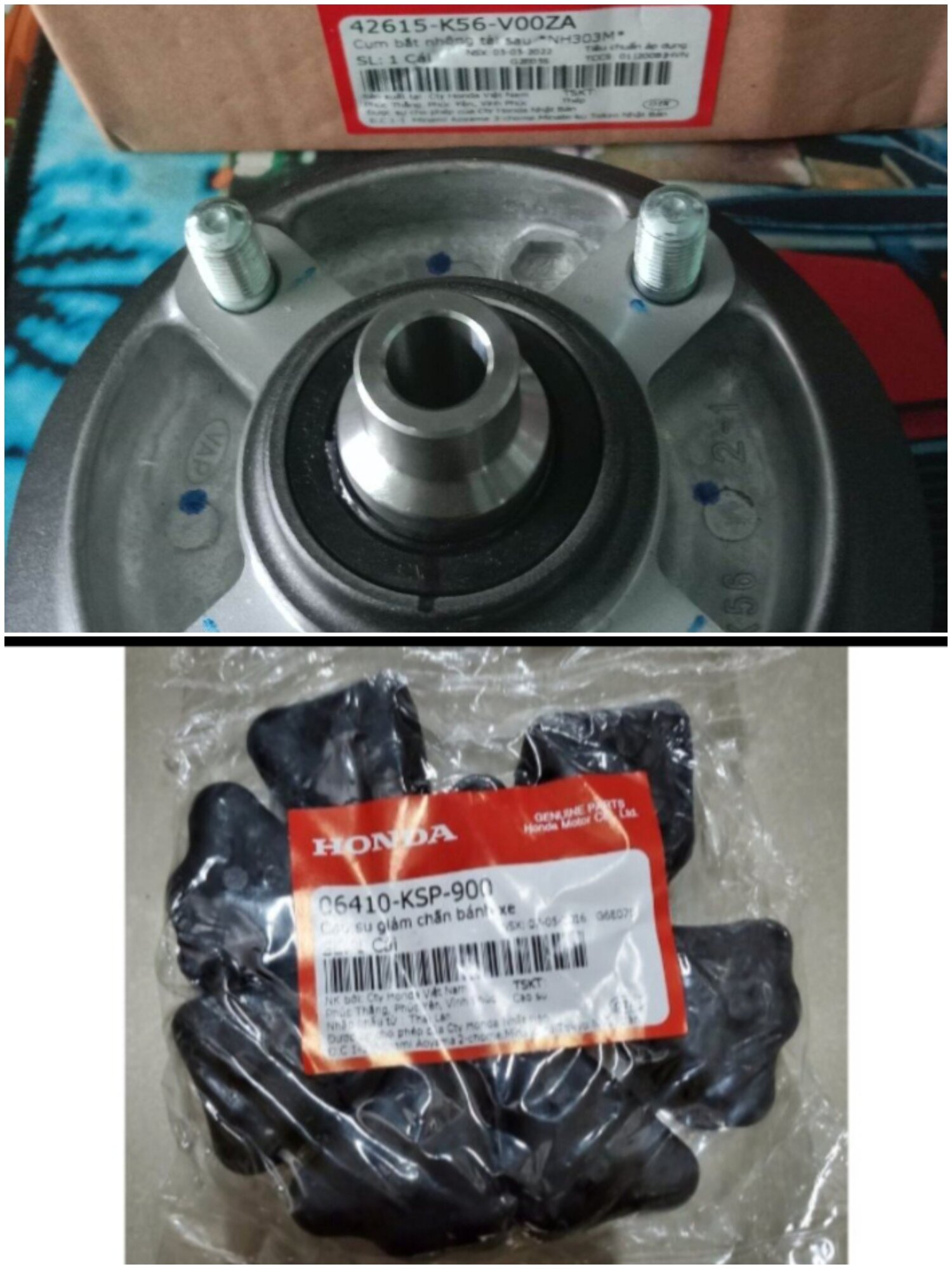Combo cùi dĩa winner+ Cao su đùm winner zin chính hãng Honda
