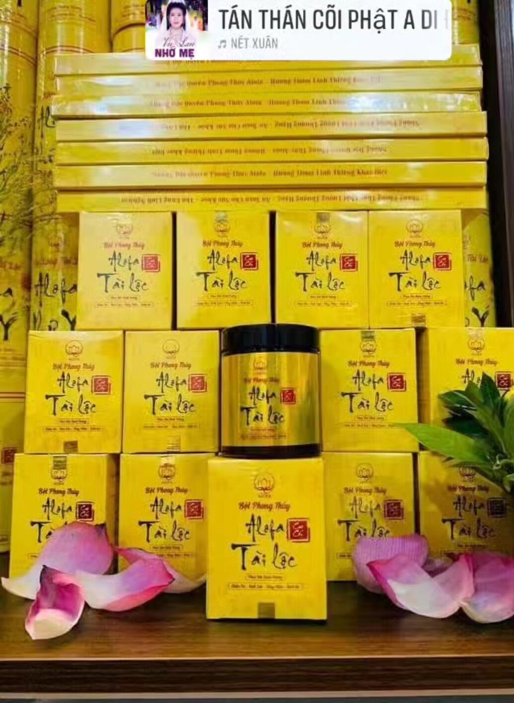 Bột phong thủy alofa  tàilộc chính hãng, date mới