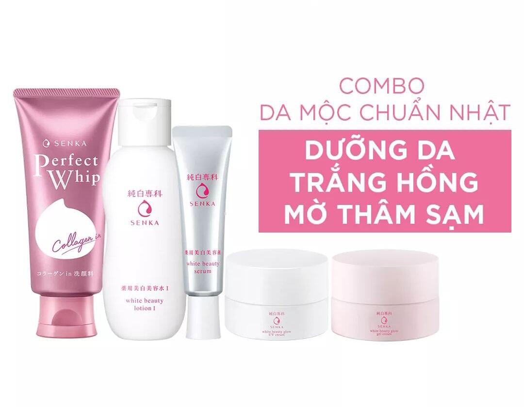 ​ Bộ sản phẩm dưỡng trắng Senka