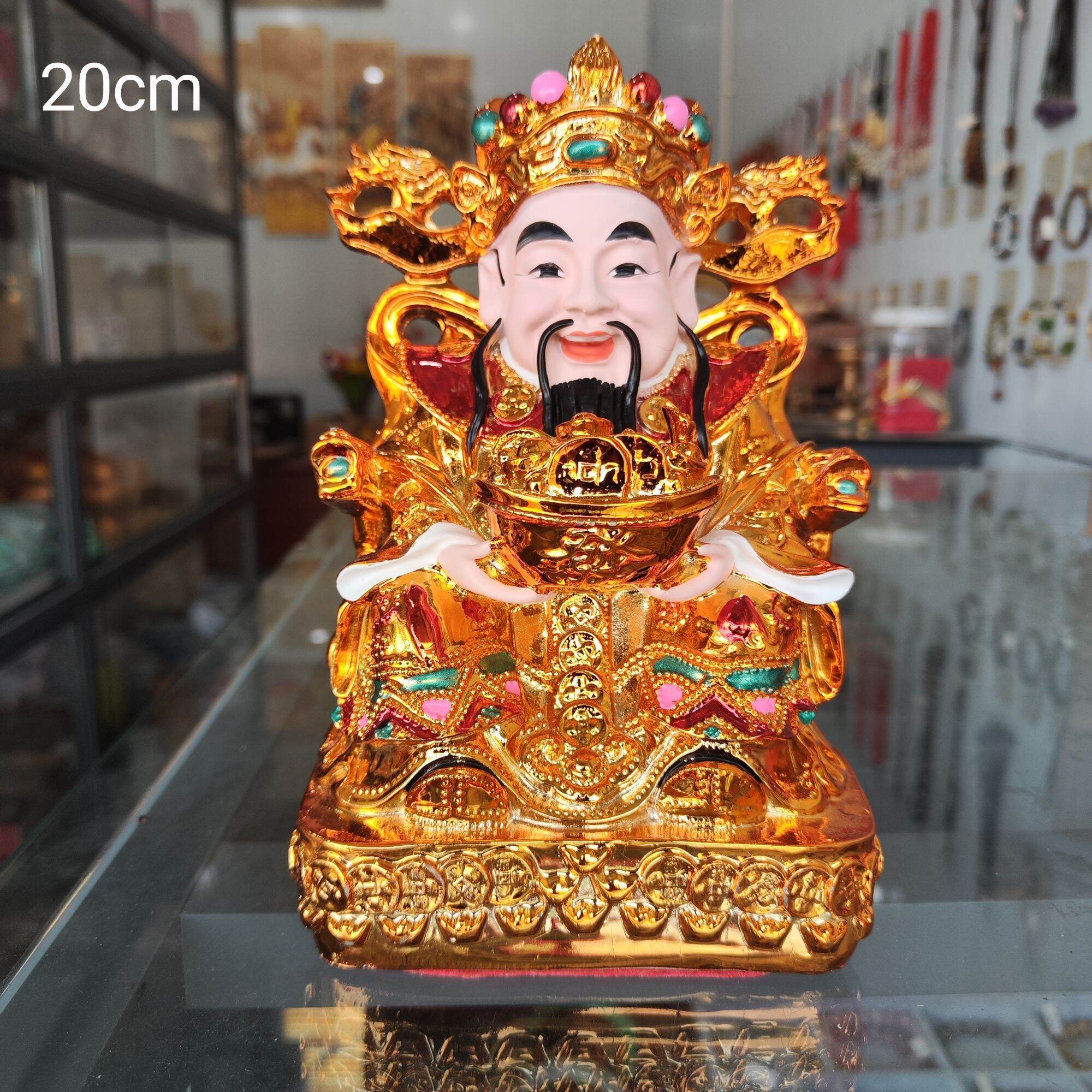 Tượng Thần Tiền Đặt Bàn Thờ Thần Tài Thổ Địa