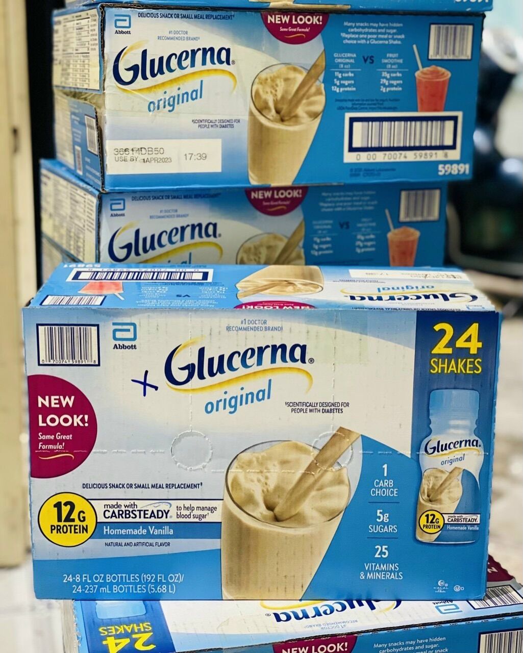 Sữa Glucerna Nước Dành Cho Người Tiểu Đường Của Mỹ