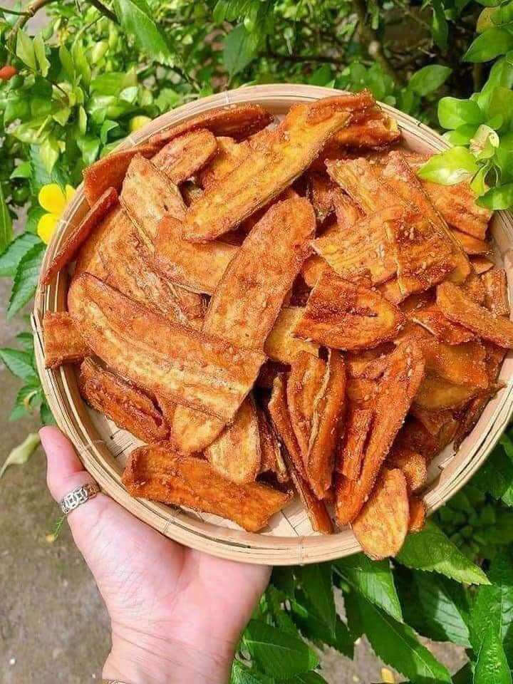 Chuối sấy giòn 50k/500gr