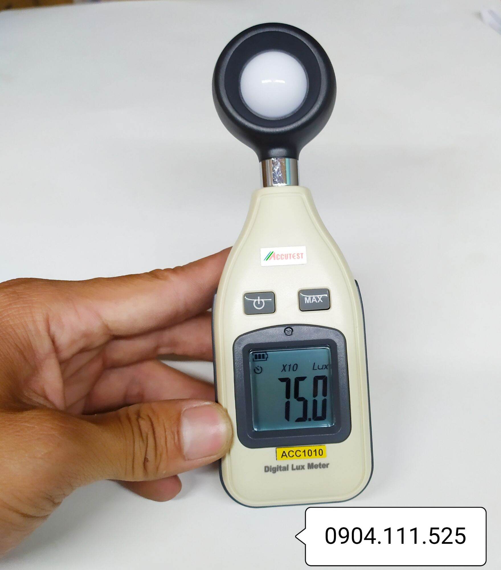 [HCM]Máy đo cường độ ánh sáng ACCUTEST ACC-1010