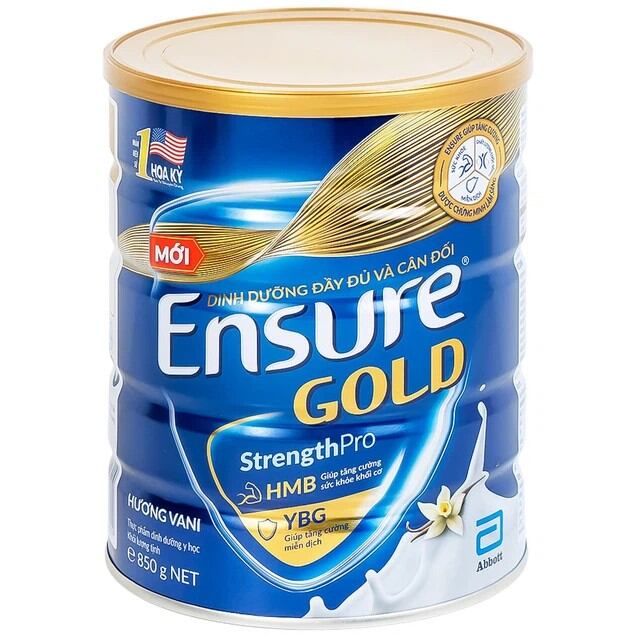 Combo 2 lon Sữa bột Ensure gold hương vani