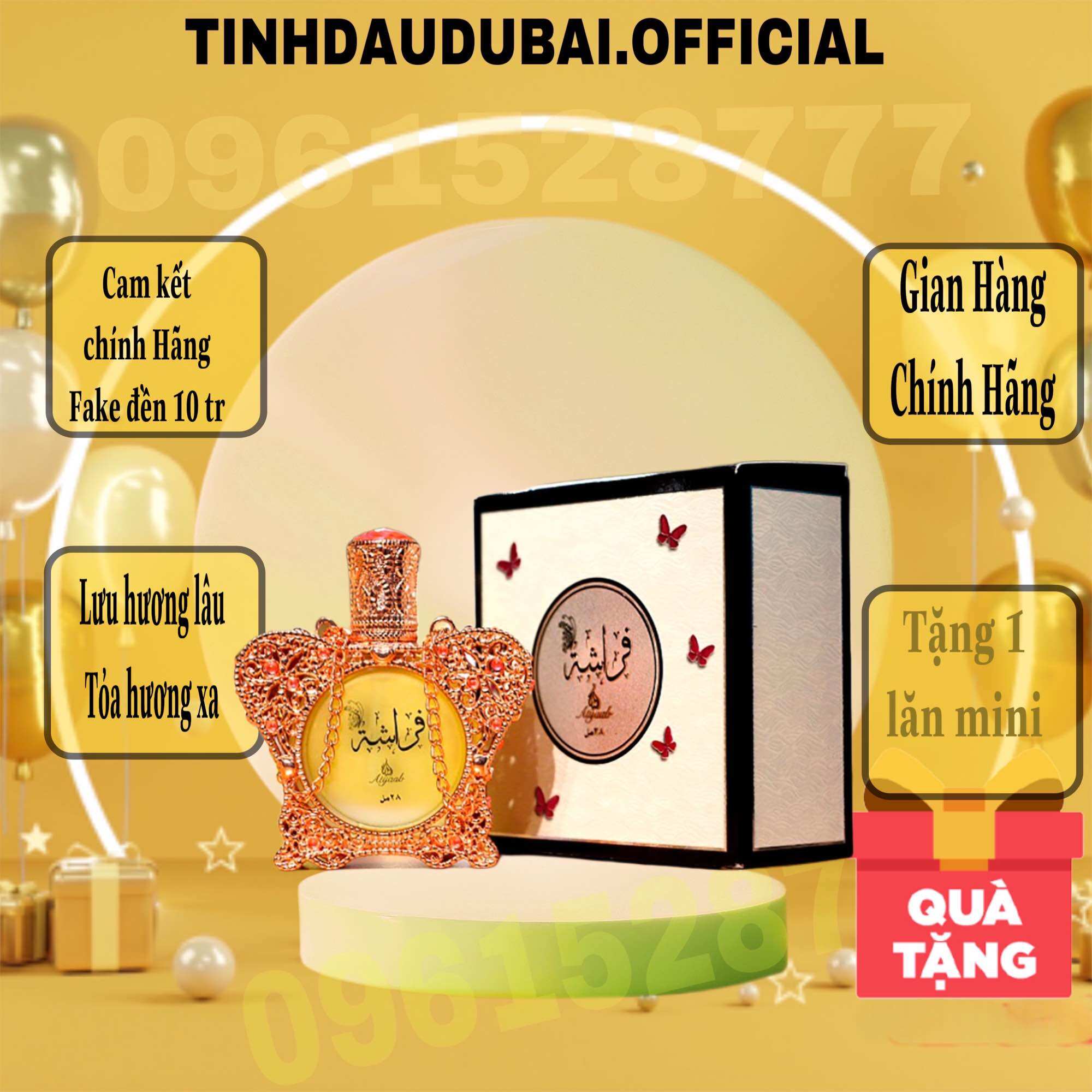 Tinh Dầu Nước Hoa Dubai Farasha