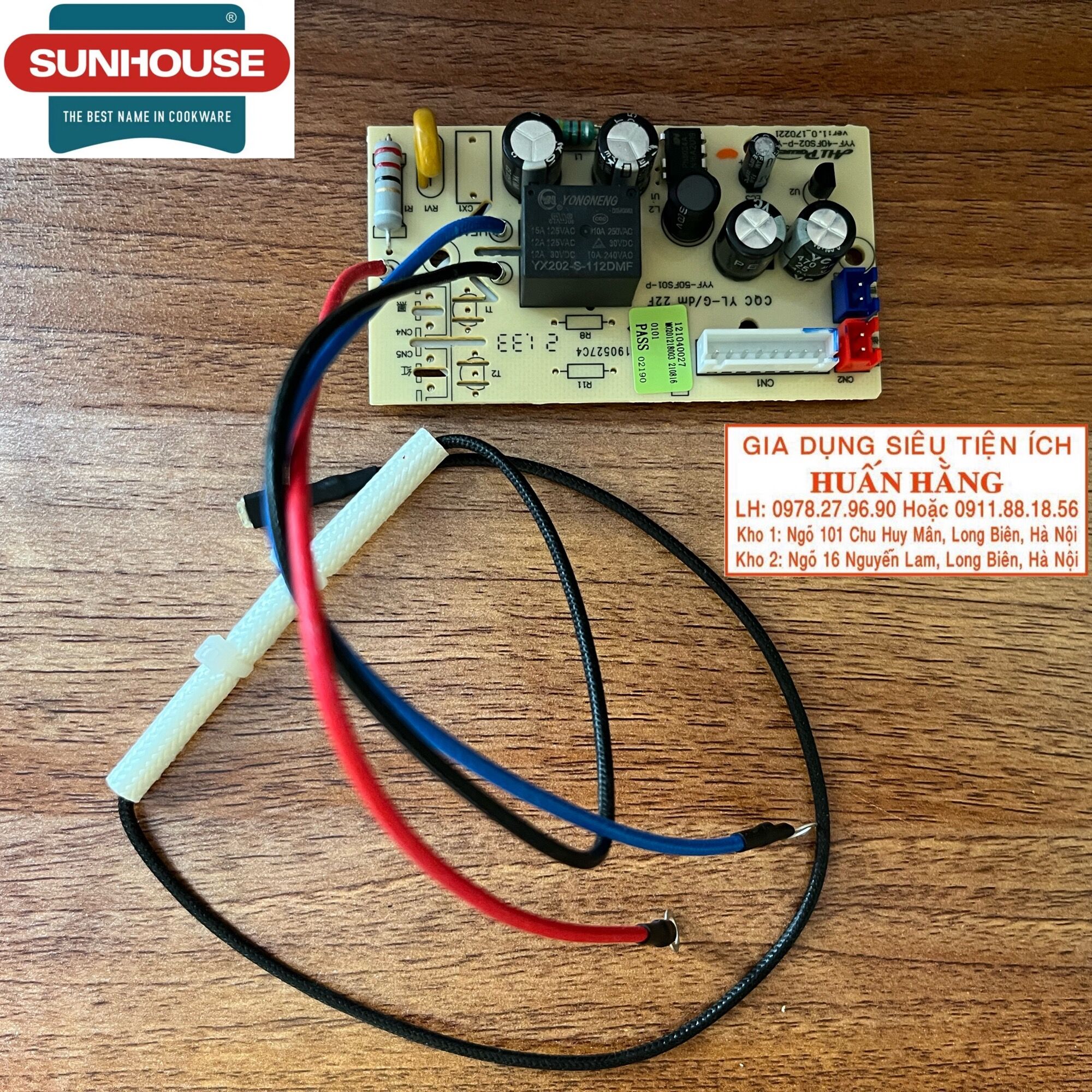 🍀chính hãng🍀 mạch nguồn nồi cơm điện sunhouse shd8903 shd8915