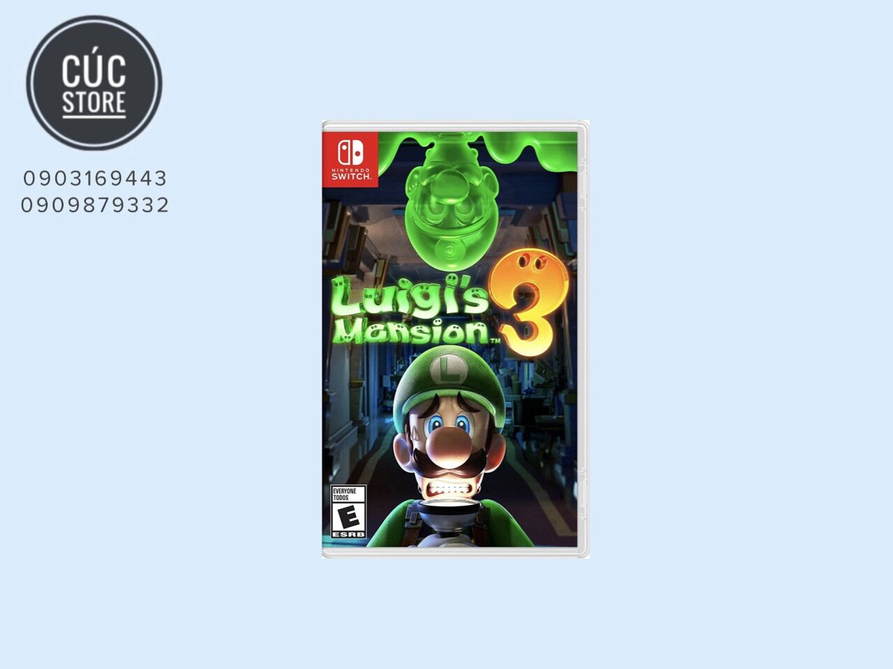 Băng chơi game Nintendo Switch: Luigi’s Mansion 3