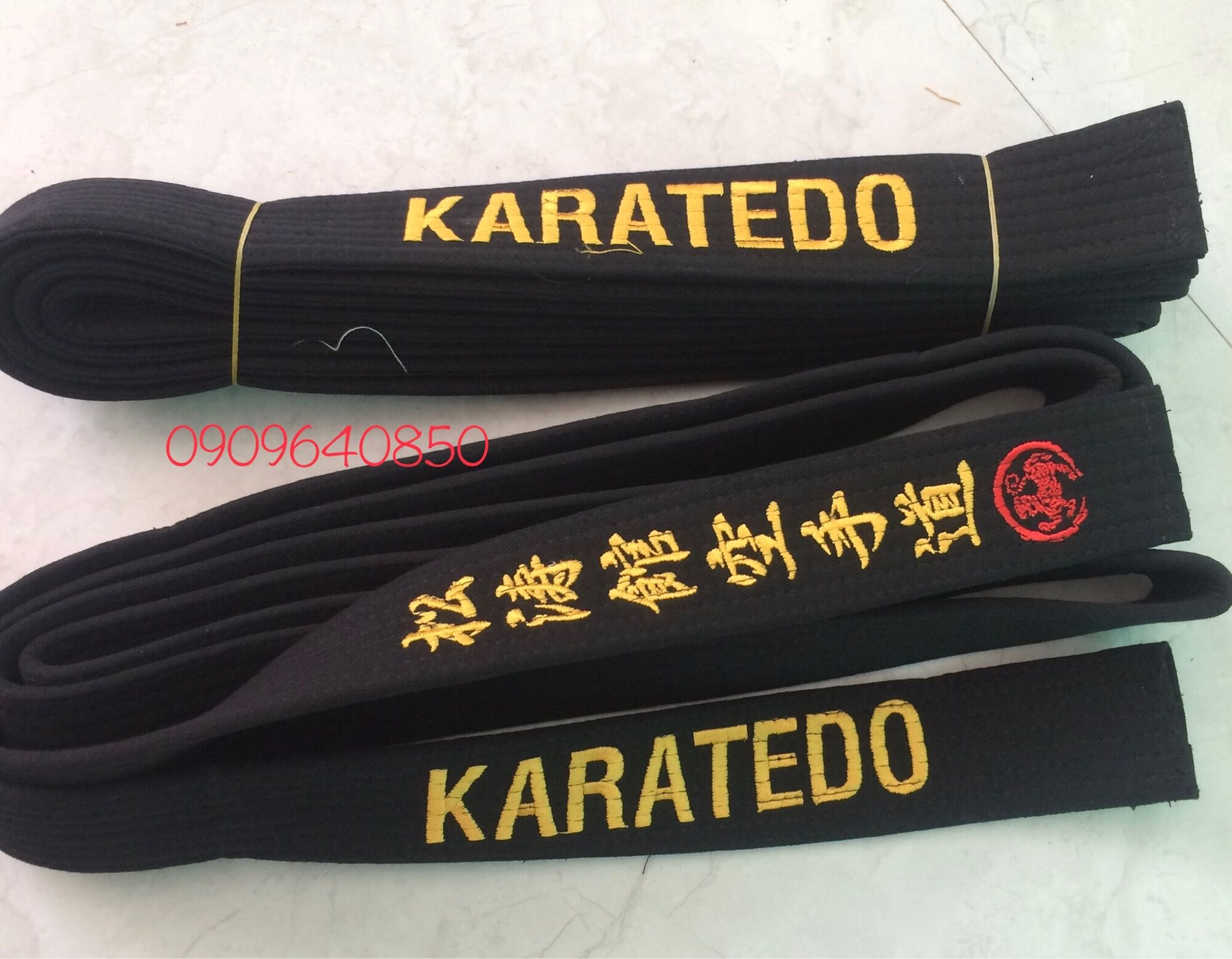 Đai đen Karate loại tốt