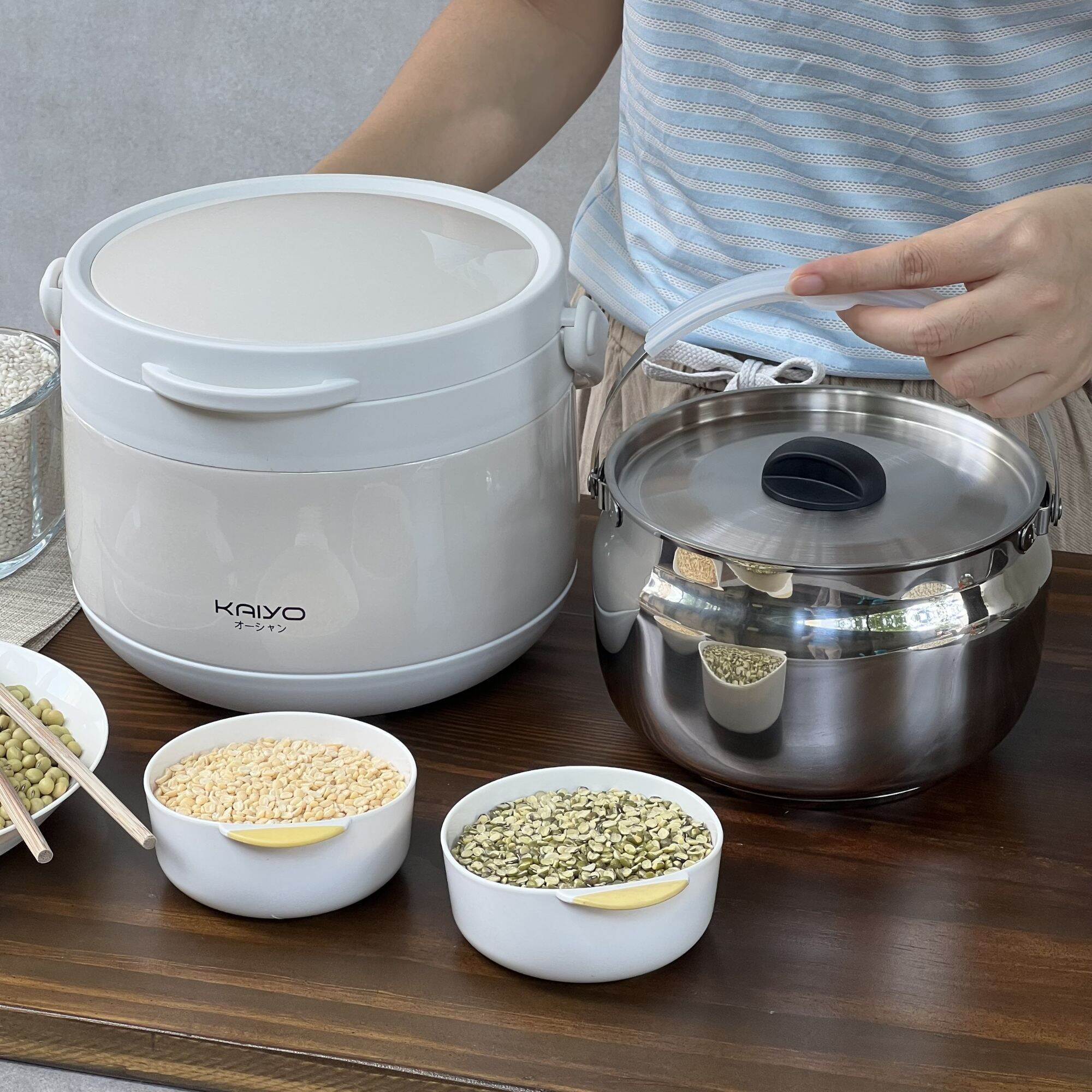 Nồi ủ Kaiyo 3L, 4.5L - Nhật - Bảo hành 5 năm