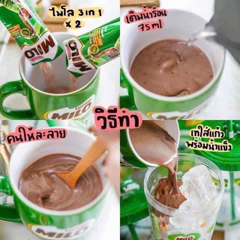 Bịch 30 gói milo nội địa thái lan thái lan
