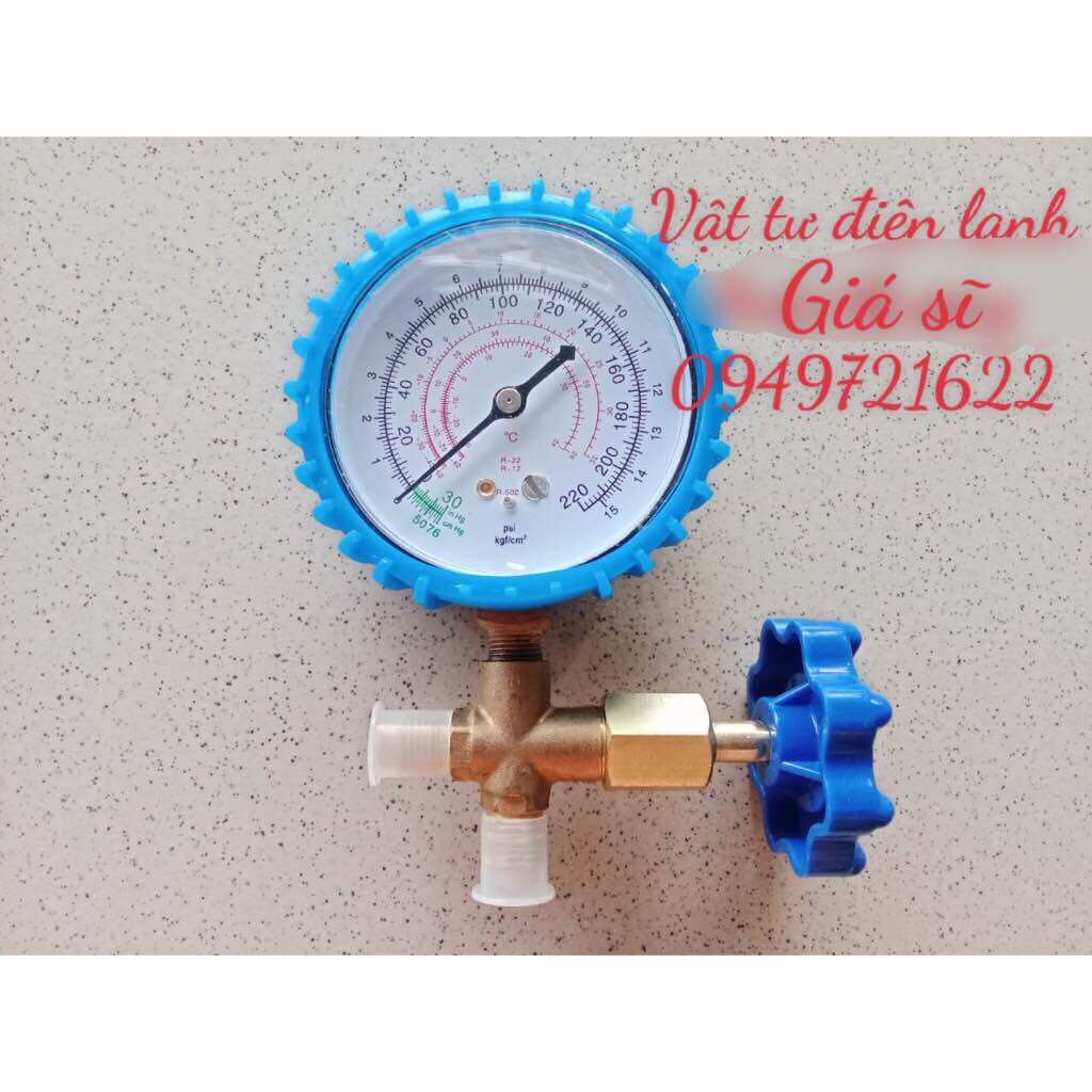Đồng hồ gas đơn loại tốt /vật tư điện lạnh giá sĩ