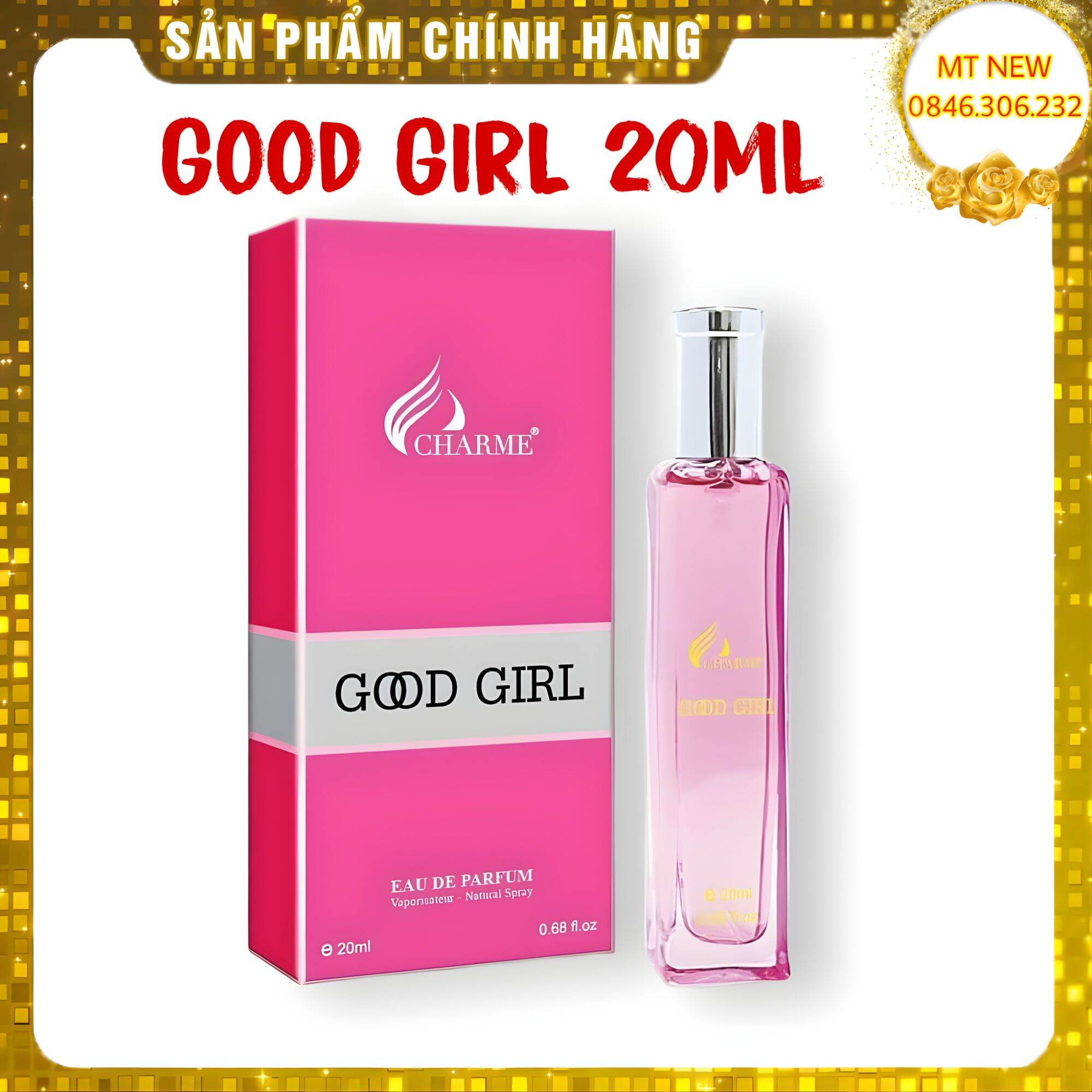 Nước hoa good girl nữ hồng 20ml pink