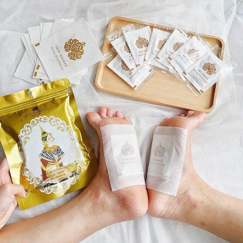 10 miếng dán thải độc Gold Princess thái lan