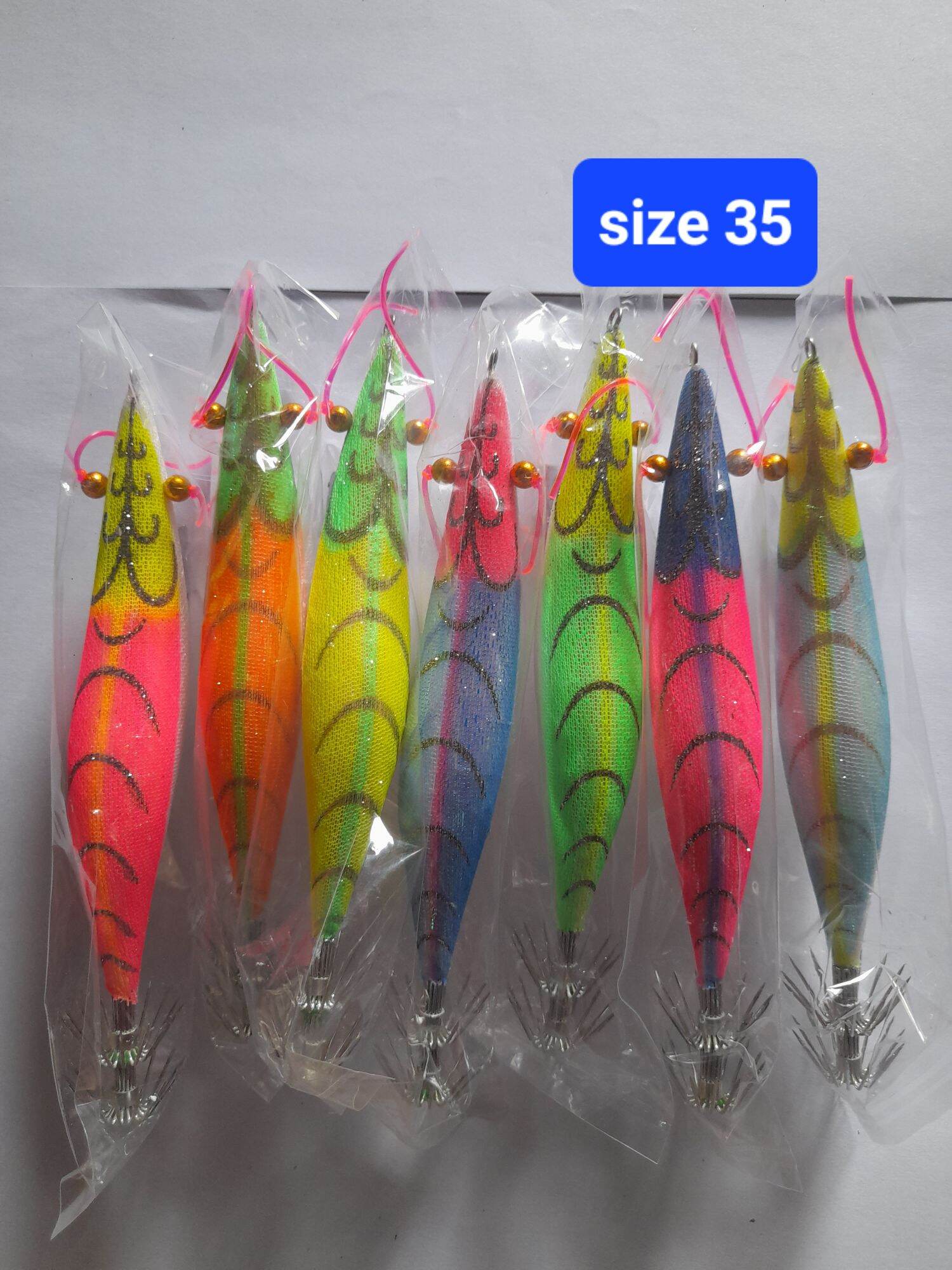 Tôm vải câu mực size 35 .combo 10 con giá 120k