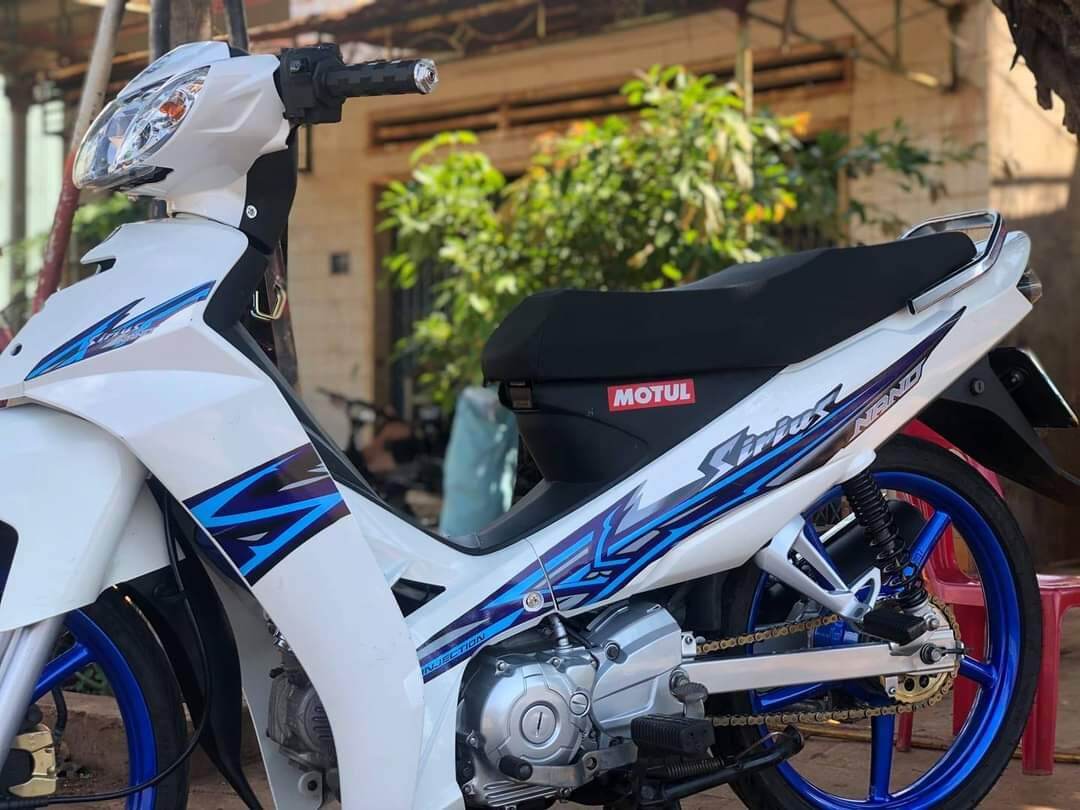 Tem rời sirius trắng tem lửa phối xanh tem 3 lớp không bay màu chống nước siêu tốt