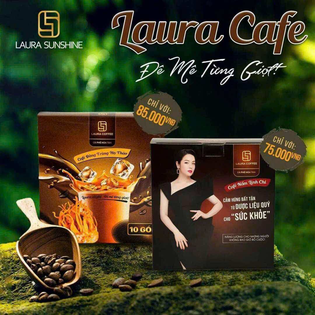 Cà phê laura Sunshine Nhật Kim Anh cà phê đông trùng hạ thảo