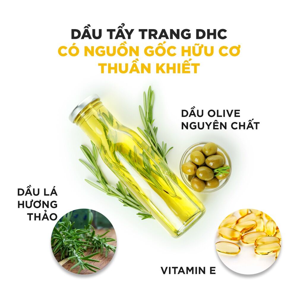 Dầu tẩy trang Olive DHC Deep Cleansing Oil 120ml