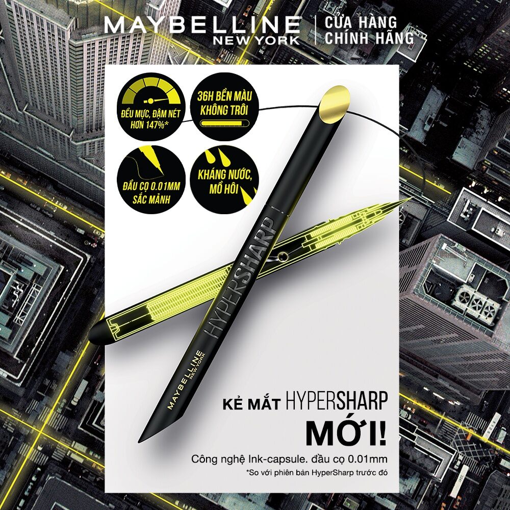 Kẻ mắt nước maybeline