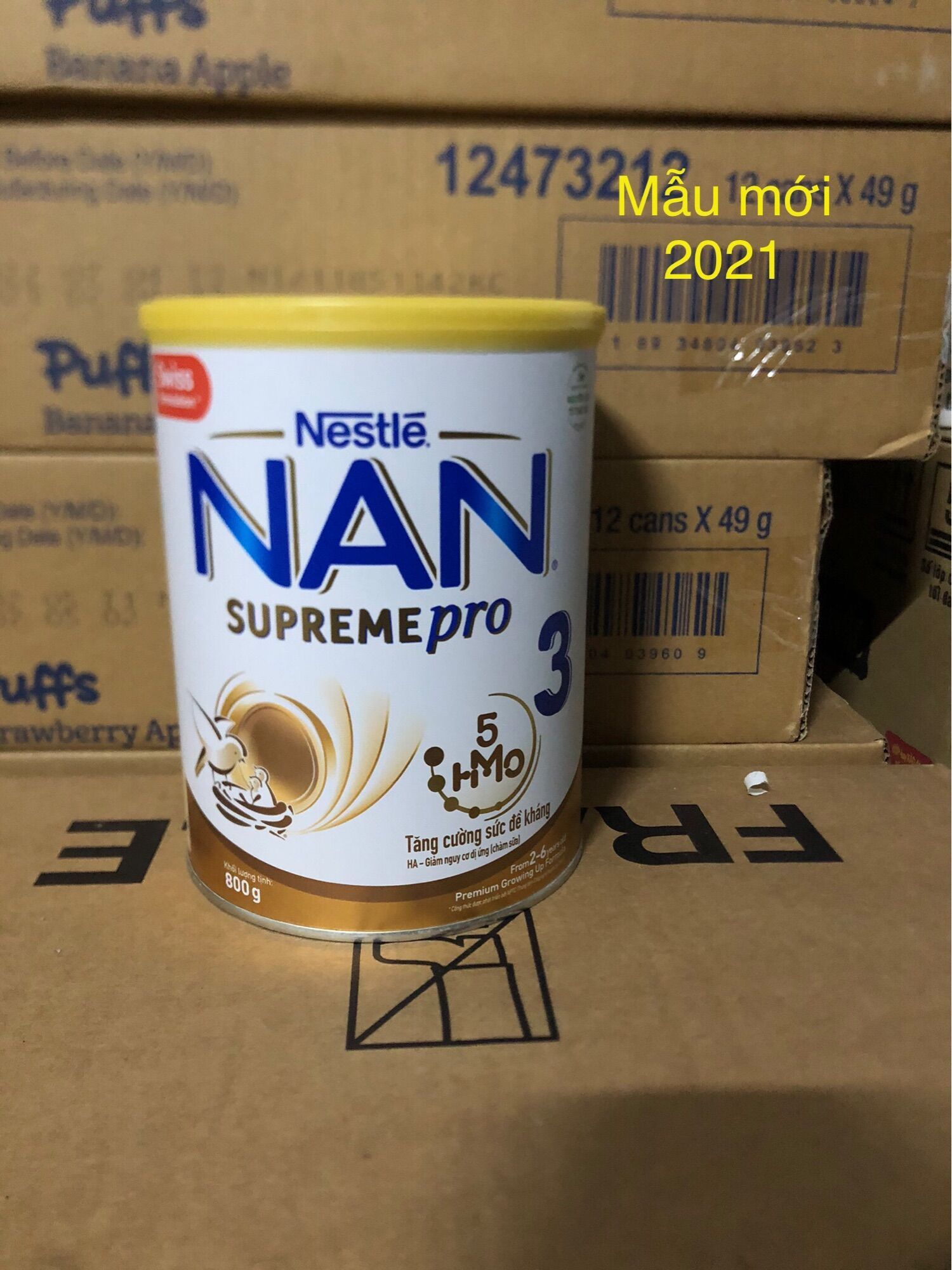 Sữa Bột Nestle Nan Supreme PRO 3 - Hộp 800g