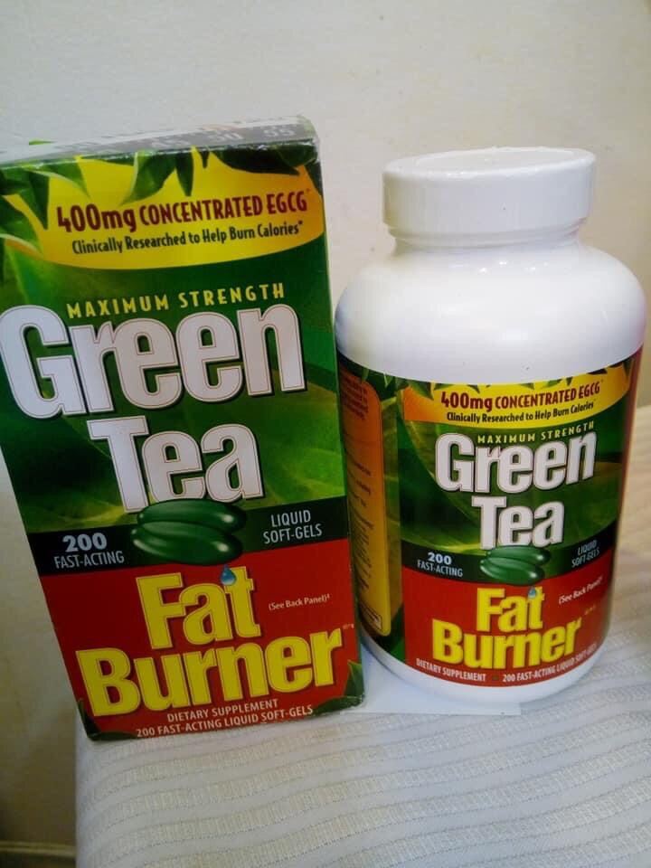 GIẢM CÂN GREEN TEA FAT BUNER 200V MỸ, công dụng giảm cân, giảm cholesterol, giảm mở gan, giúp giải độc trong cơ thể, tăng tuần hoàn trong máu, chống õy hoá, ngăn chặn hấp thu calo được làm từ thành phần thiên nhiên thumbnail