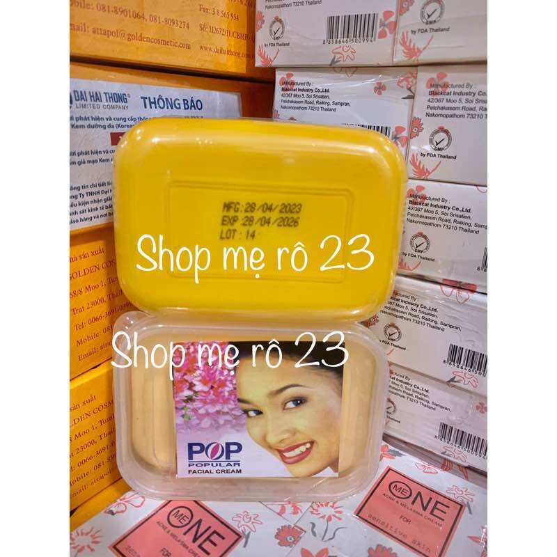 Kem pop thái vuông hủ 100g